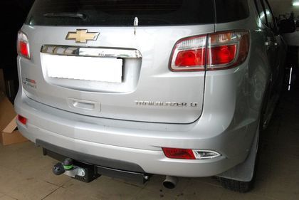 Фаркоп Лидер-Плюс для Chevrolet TrailBlazer II GM800 2012-2021. Фланцевое крепление. Артикул C216-F
