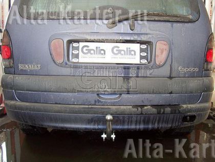 Фаркоп Galia оцинкованный для Renault Espace III (вкл. Grand, искл. 4WD) 1997-2002. Артикул R005A