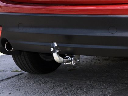 Фаркоп Galia оцинкованный для Mazda CX-5 I 2012-2017. Быстросъемный крюк. Артикул M129C