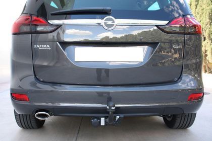 Фаркоп Aragon (быстросъемный крюк, горизонтальное крепление) для Opel Zafira B универсал (вкл. Sport) 2012-2021.. Артикул E4519CS