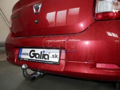 Фаркоп Galia оцинкованный для Renault Logan II седан 2014-2021. Быстросъемный крюк. Артикул D043C