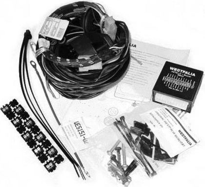 Штатная электрика фаркопа Westfalia (полный комплект) 13-полюсная для Peugeot Boxer 2006-2011. Артикул 306510300113