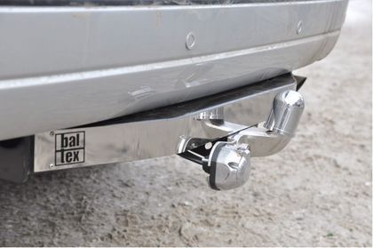 Фаркоп Baltex для Lexus GX 460 2010-2013. (с декор. пластиной) Фланцевое крепление. Артикул Y13aL