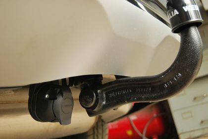 Фаркоп Westfalia с электрикой для BMW X6 F16 (вкл. M-Sport) 2014-2019. Быстросъемный крюк. Артикул 303368900113