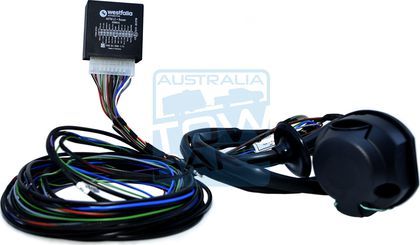 Комплект электрики фаркопа Westfalia с блоком согласования универсальный (7-pin), подходит для Hyundai i20 хэтчбек 3/5-дв. 2014-2020. Артикул 300210300107