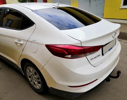 Фаркоп AvtoS для Hyundai Elantra VI до рестайлинга 2015-2019. Артикул HY 34