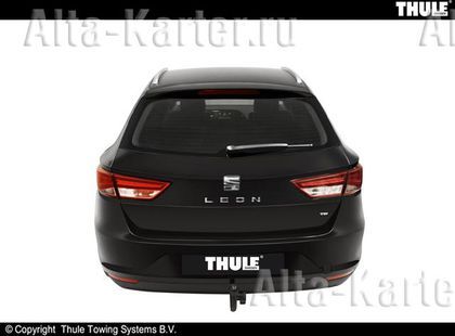 Фаркоп Brink (Thule) для Seat Leon ST III (вкл. FR) 2012-2020. Быстросъемный крюк. Артикул 586600