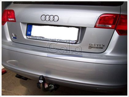 Фаркоп Galia оцинкованный для Audi A3 8P Sportback 2004-2012. Быстросъемный крюк. Артикул A045C